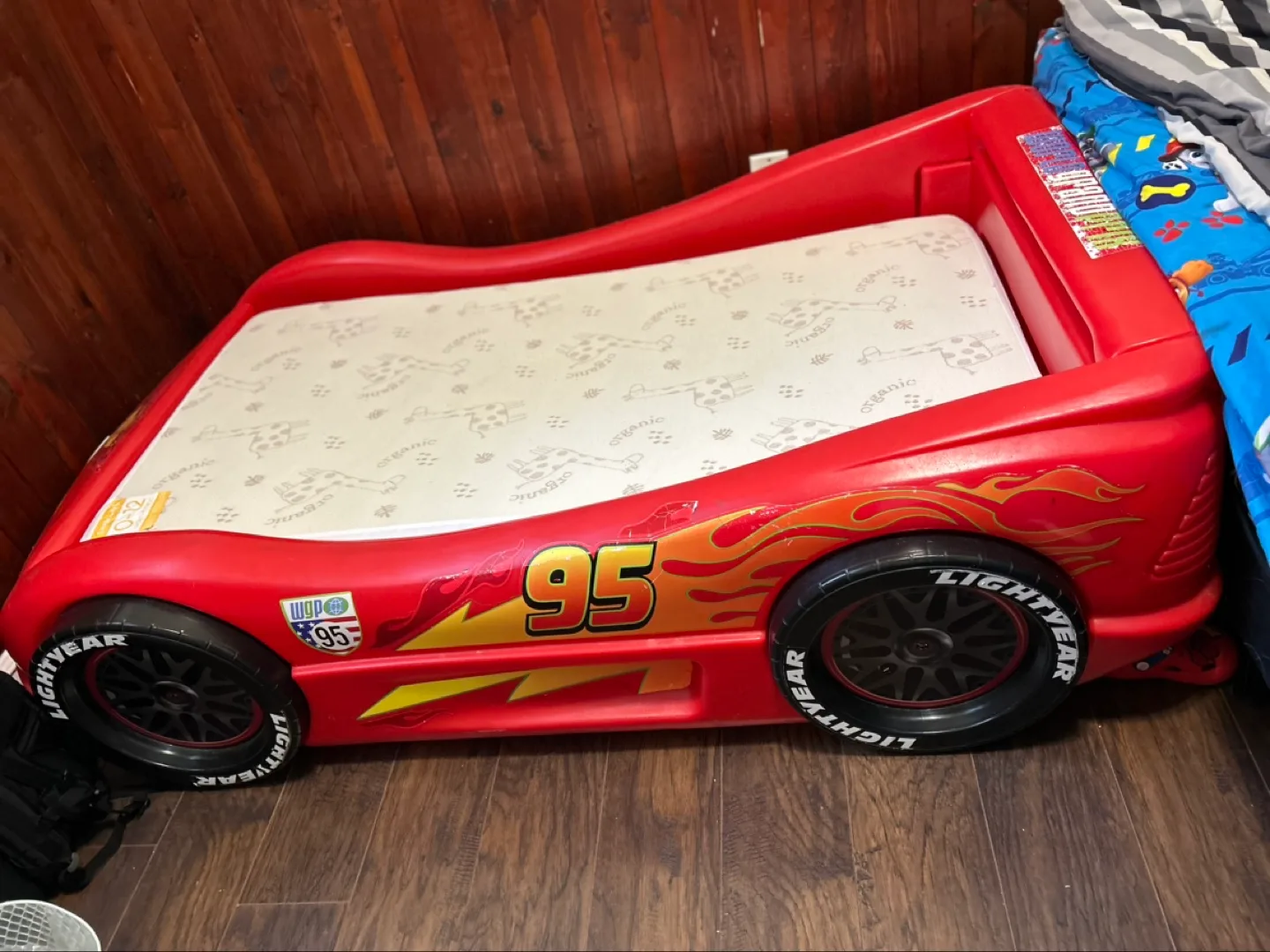 Cars Toddler Bed with Mattress image indicator(4)