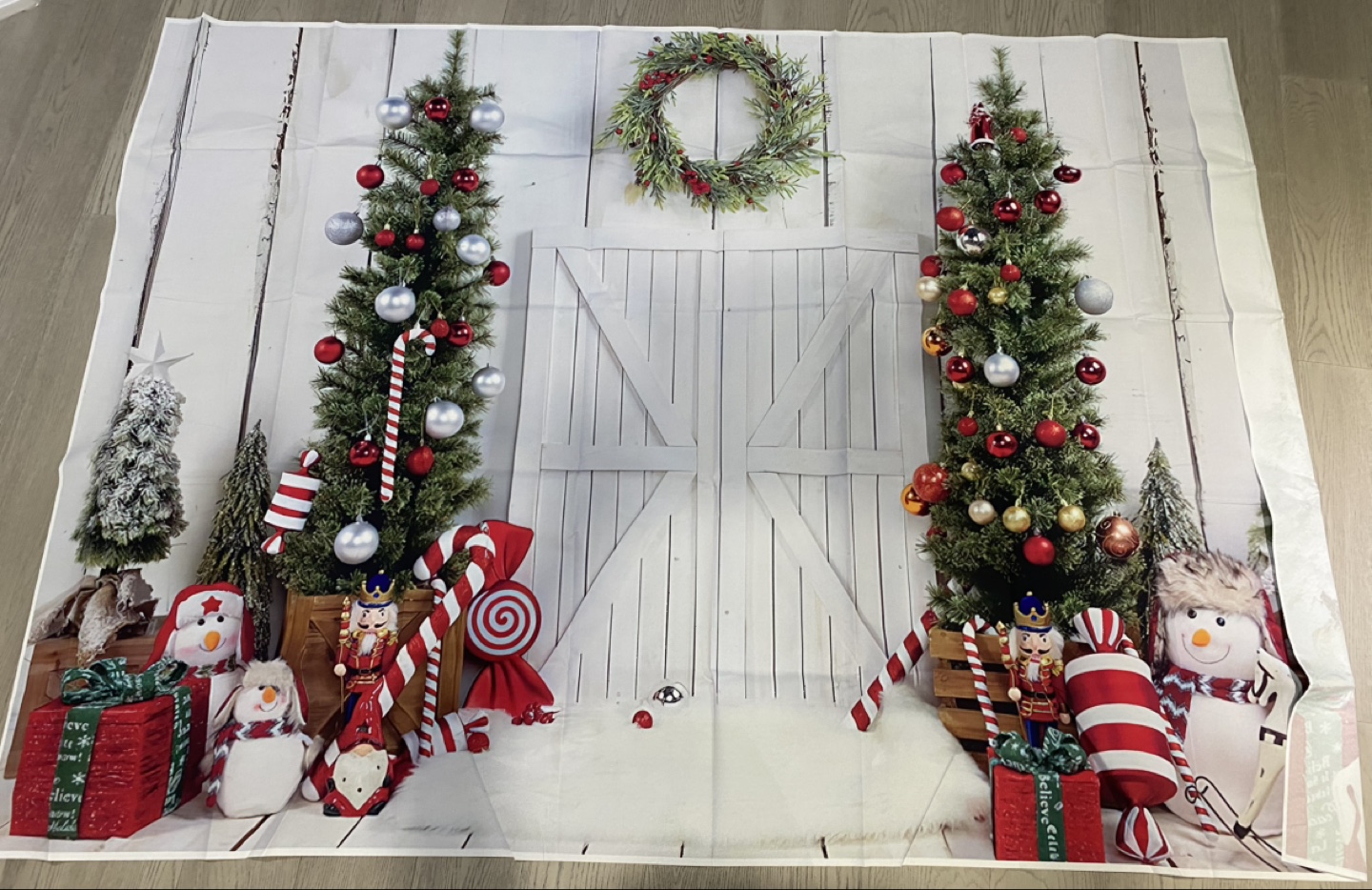 Christmas Photography Backdrop 7x5ft