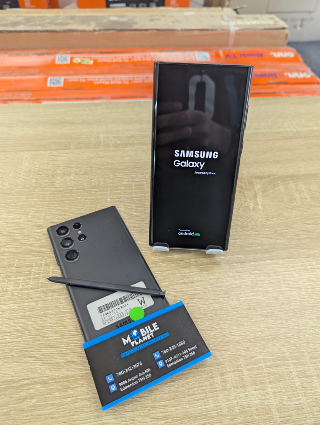 Samsung Galaxy S22 Ultra 5G - Black - Unlocked - photo 5