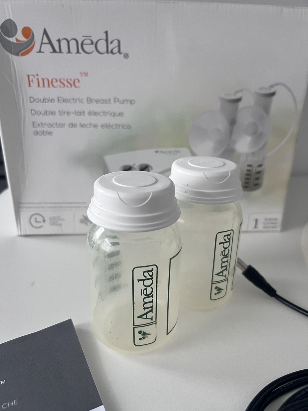 Ameda Finesse Double Electric Breast Pump - photo 3