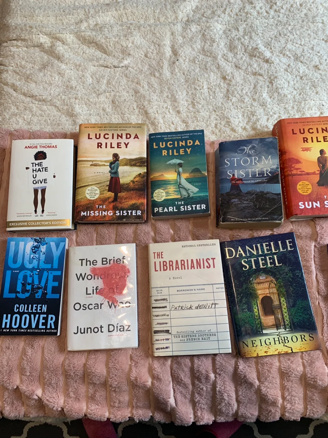 Books (various novels) sold separately thumbnail