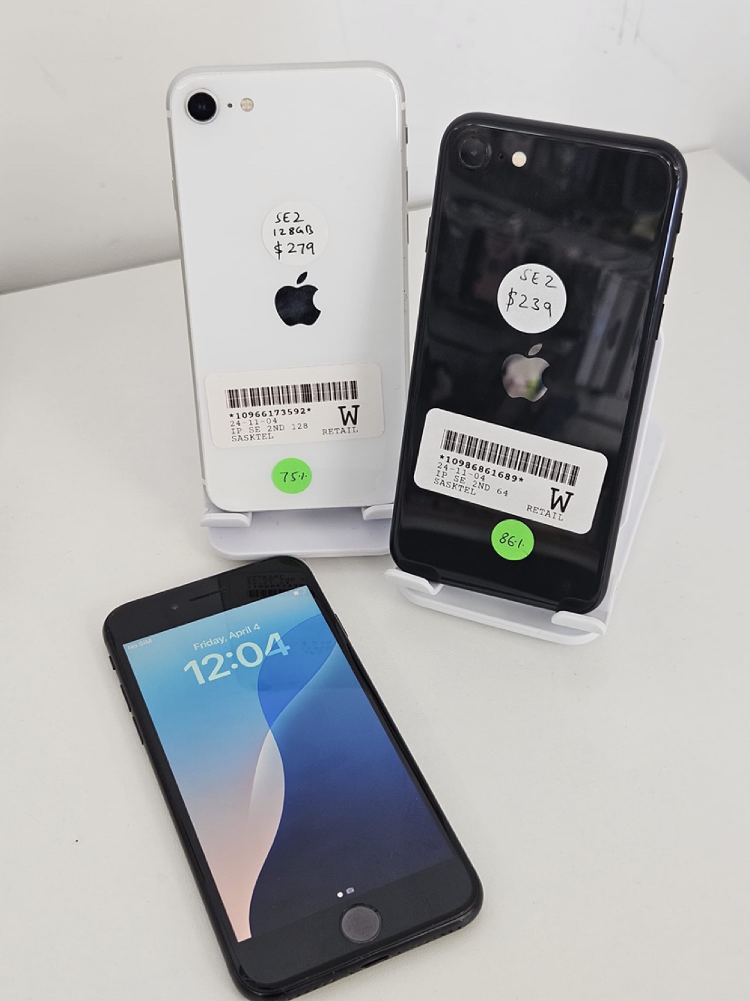 iPhone SE (2nd generation) 64GB - Black & White - photo 4