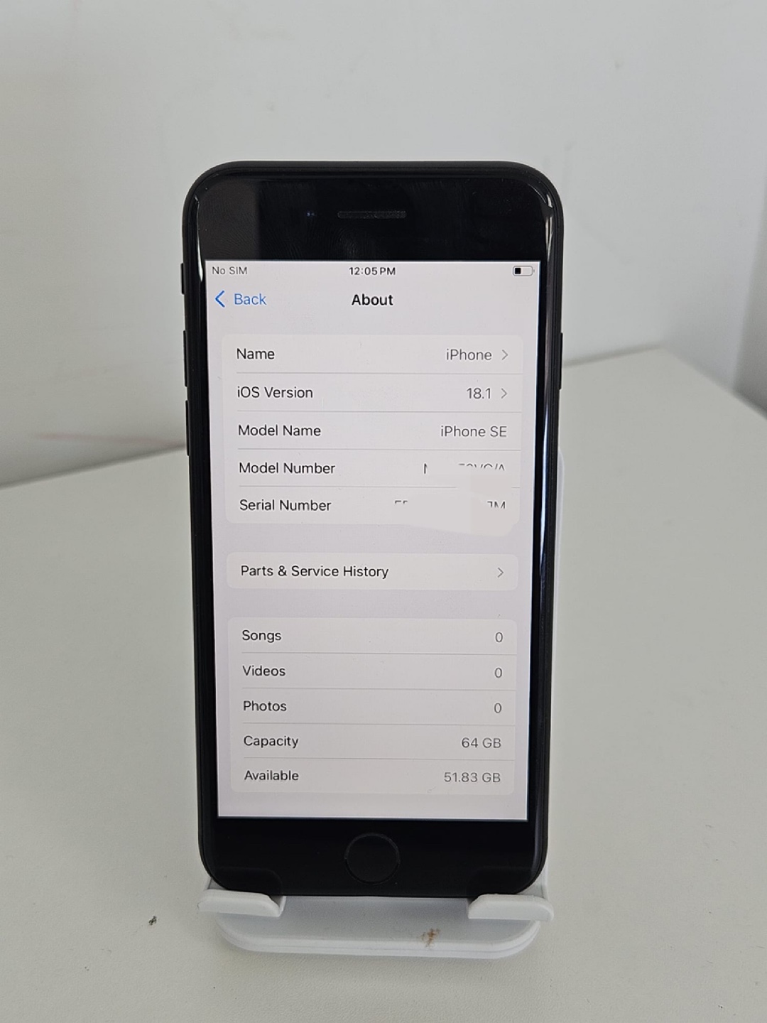 iPhone SE (2nd generation) 64GB - Black & White - photo 2
