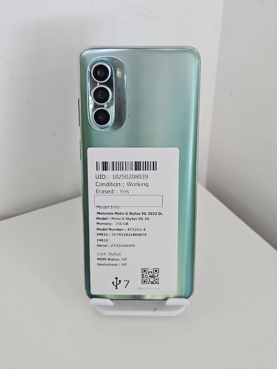 Motorola Moto G Stylus 5G 2022 -  Used Smartphone