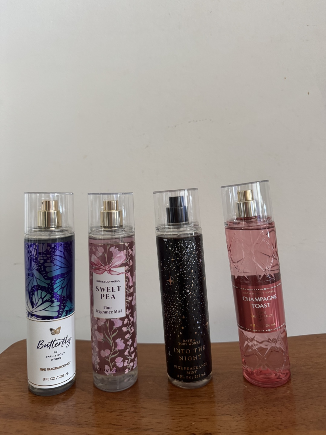 Bath & Body Works Fine Fragrance Mists (4 Pack)