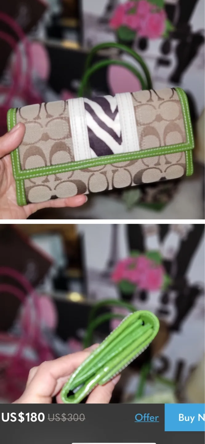 Coach®️  REPLICA Wallet & Clutch image indicator(10)