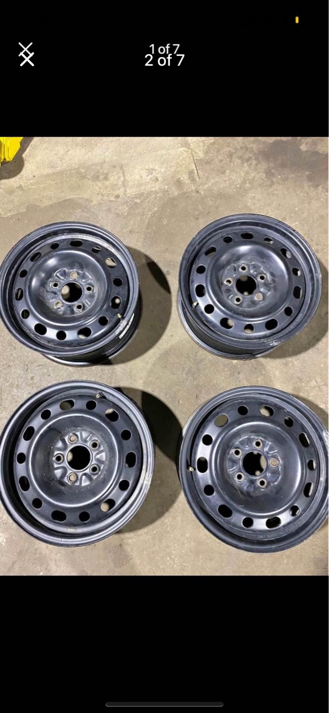 Set of 4 Envy 16 inch Steel Rims - photo 5