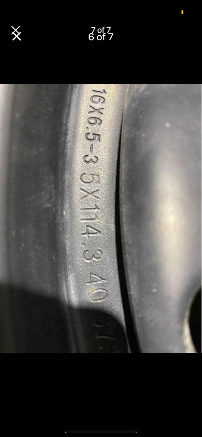 Set of 4 Envy 16 inch Steel Rims - photo 2