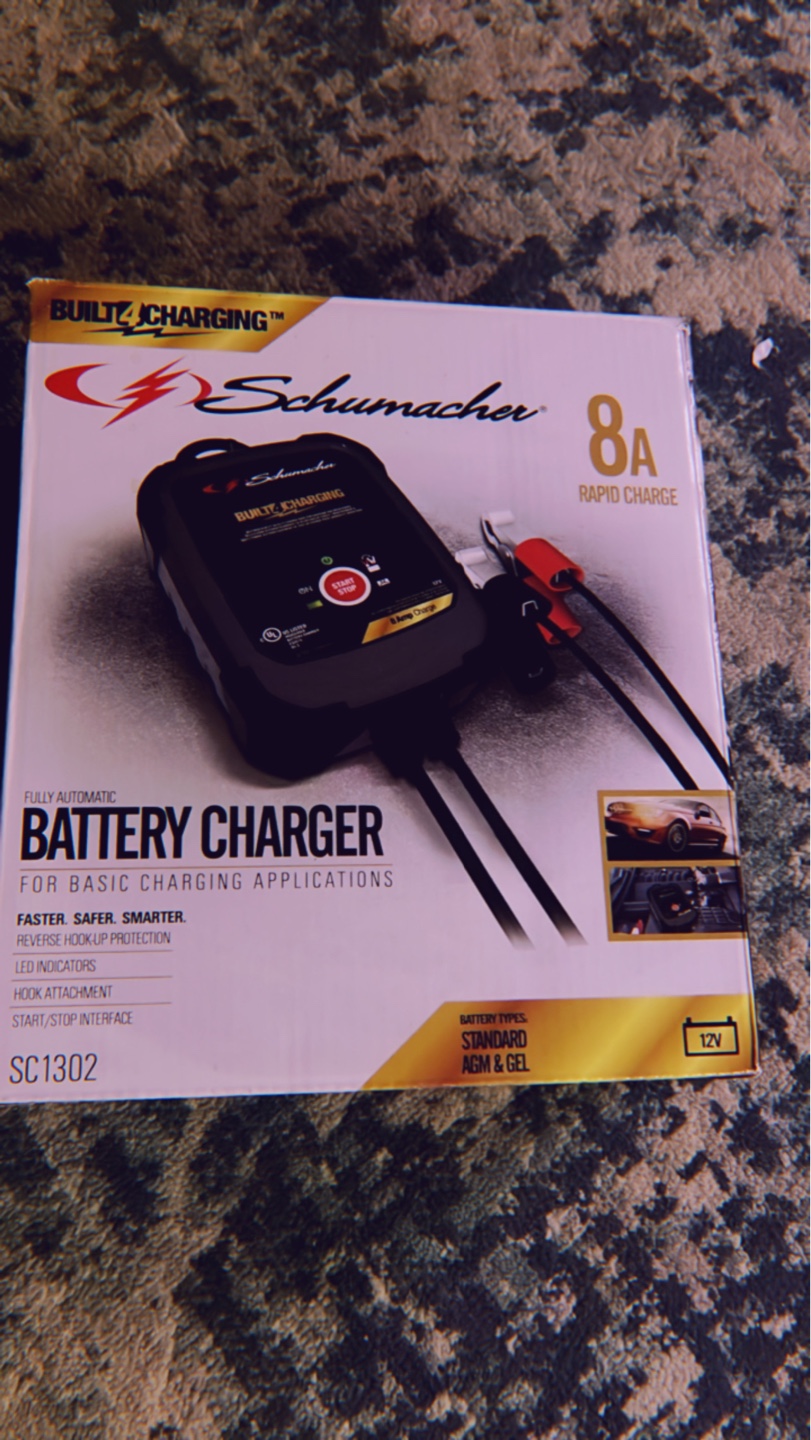Schumacher 8A Rapid Charge Battery Charger SC1302 - photo 2
