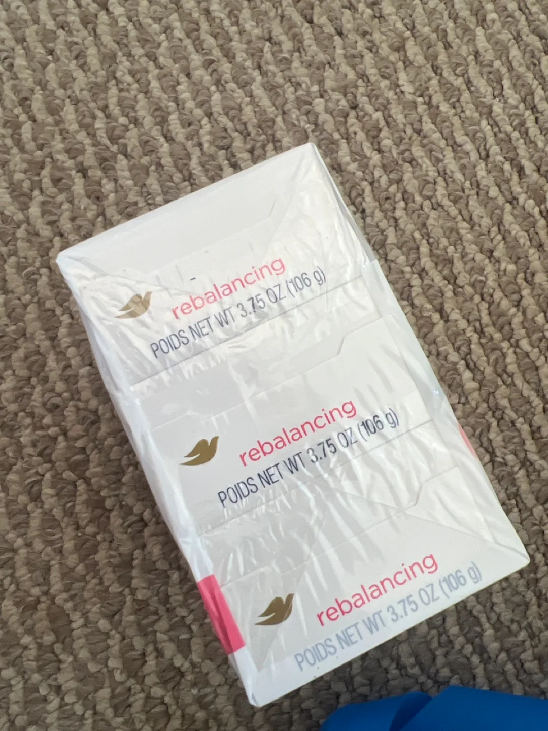 NEW Dove Rebalancing White Peach & Rice Milk  Body Wash (3 bars) image indicator(3)