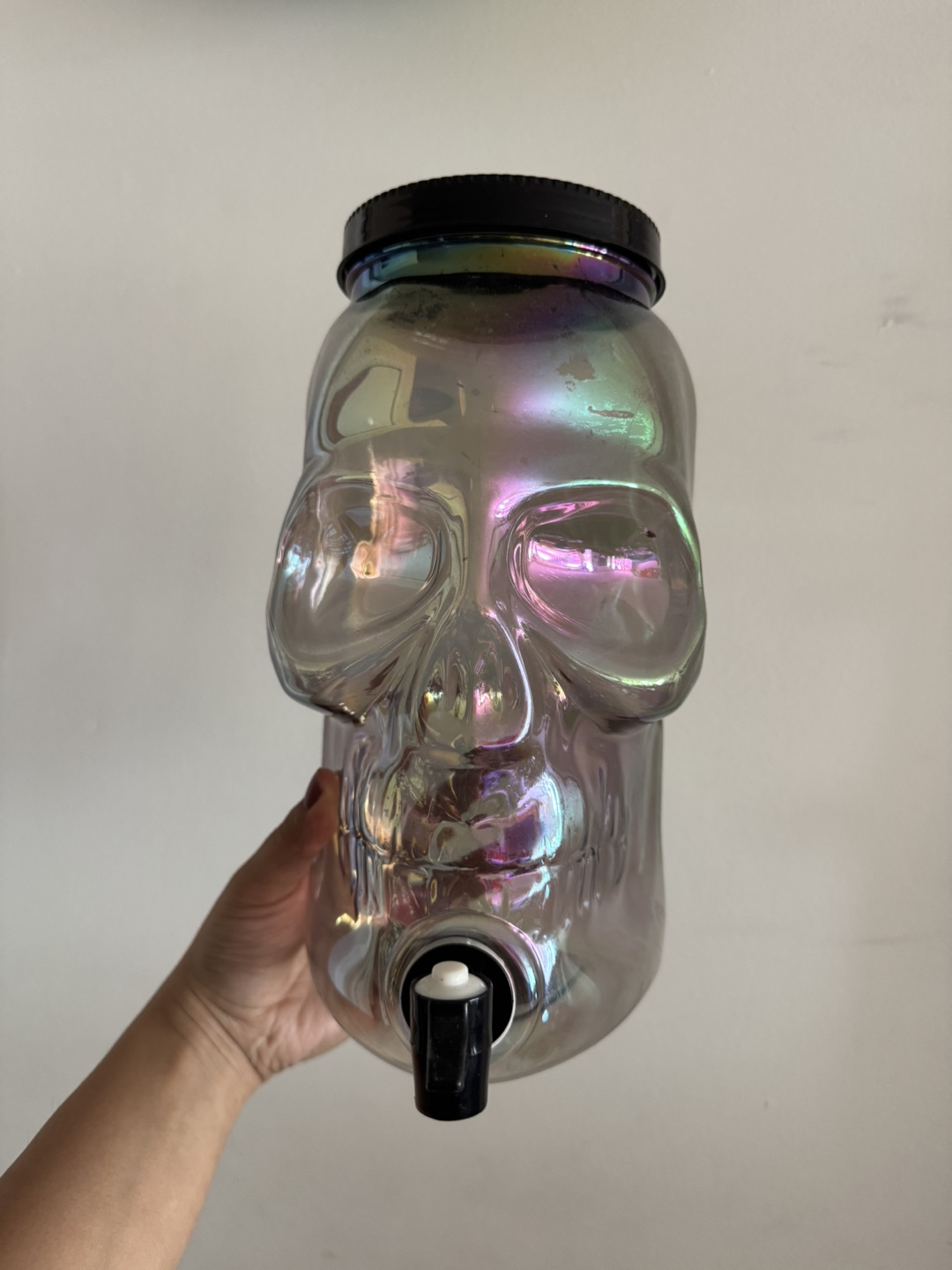 Halloween Bundle: Two Scary Masks & Skull Beverage Dispenser - photo 5