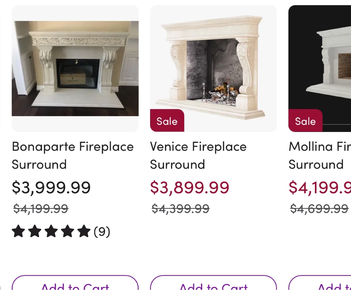 Elegant Fireplace Mantel image indicator(2)