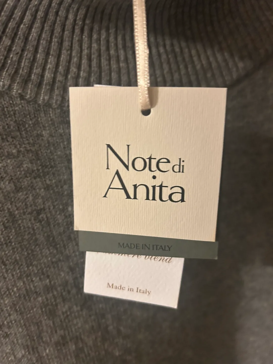 Note di Anita Merino Wool and Cashmere Blend Poncho - One Size image indicator(3)