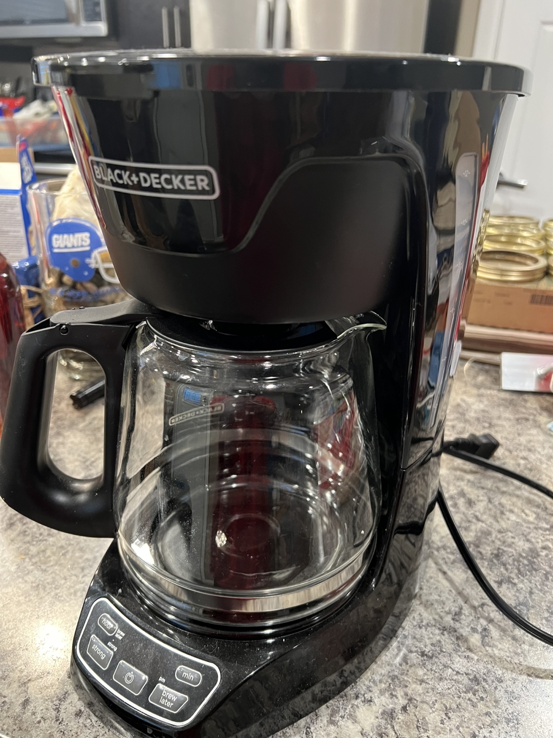 Black+Decker 5-Cup Programmable Coffee Maker