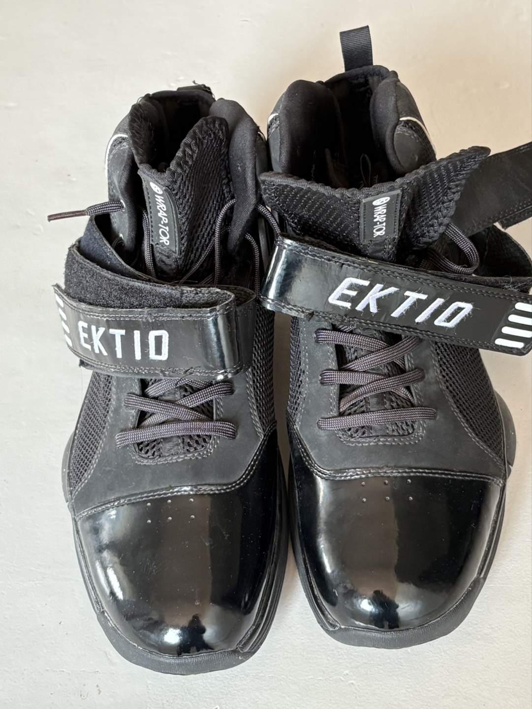 EKTIQ Men's Black High-Top Basketball Shoes - Size 13 US