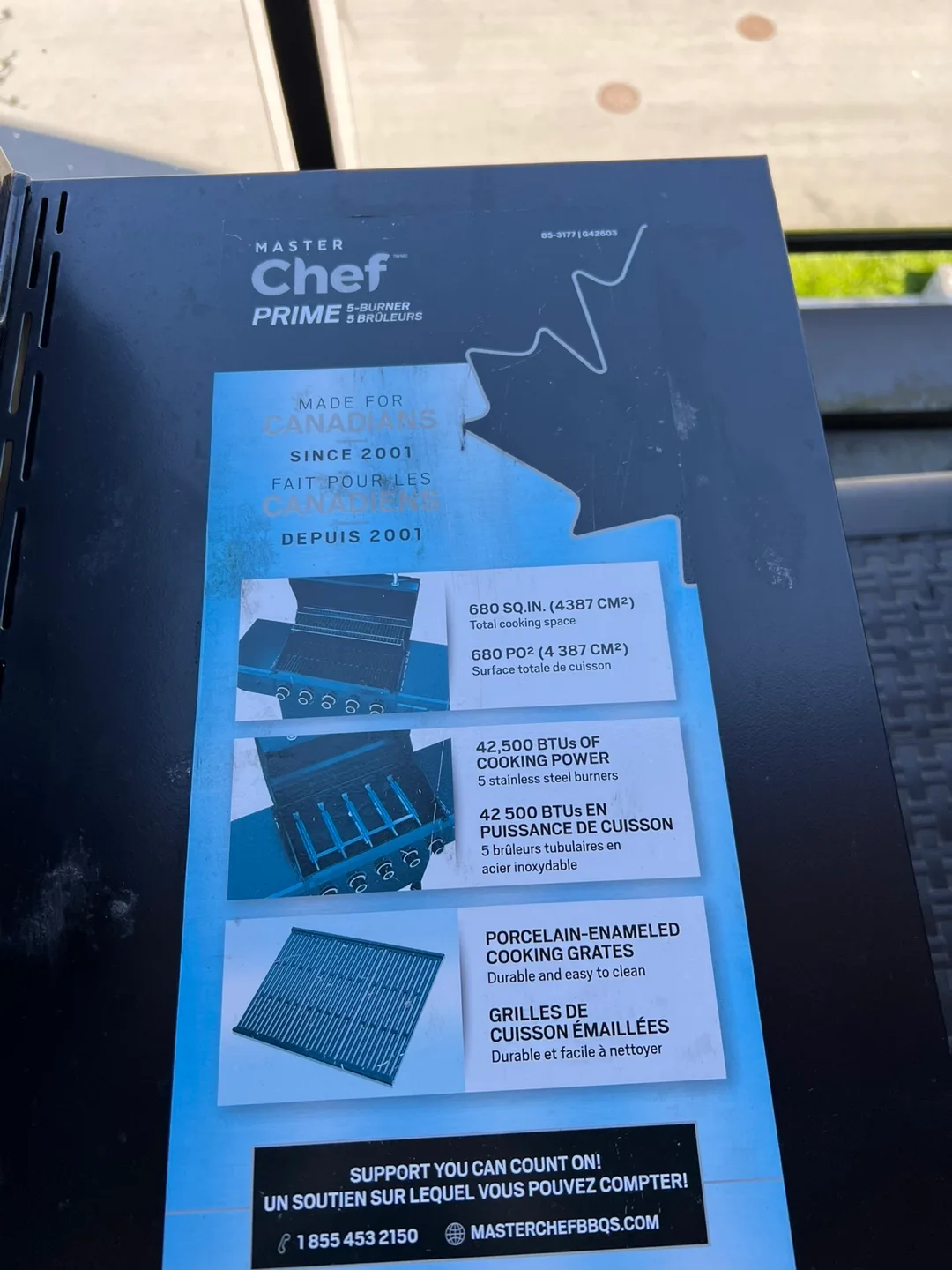 Master Chef Prime 5-Burner BBQ image indicator(4)