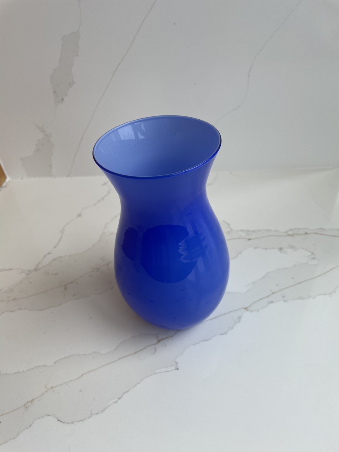 Cobalt Blue Glass Vase