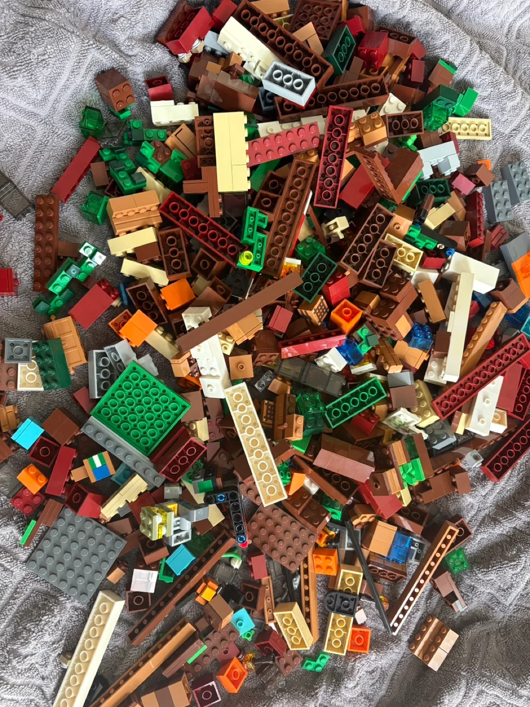 LEGO Minecraft (2sets)Bulk Lot -  Loose Bricks & Pieces image indicator(4)