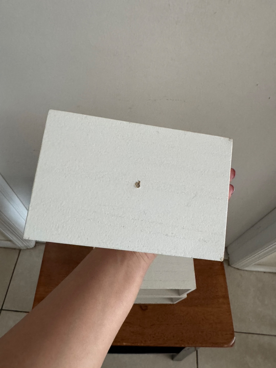 Set of 3 White Wooden Stackable Boxes - photo 3