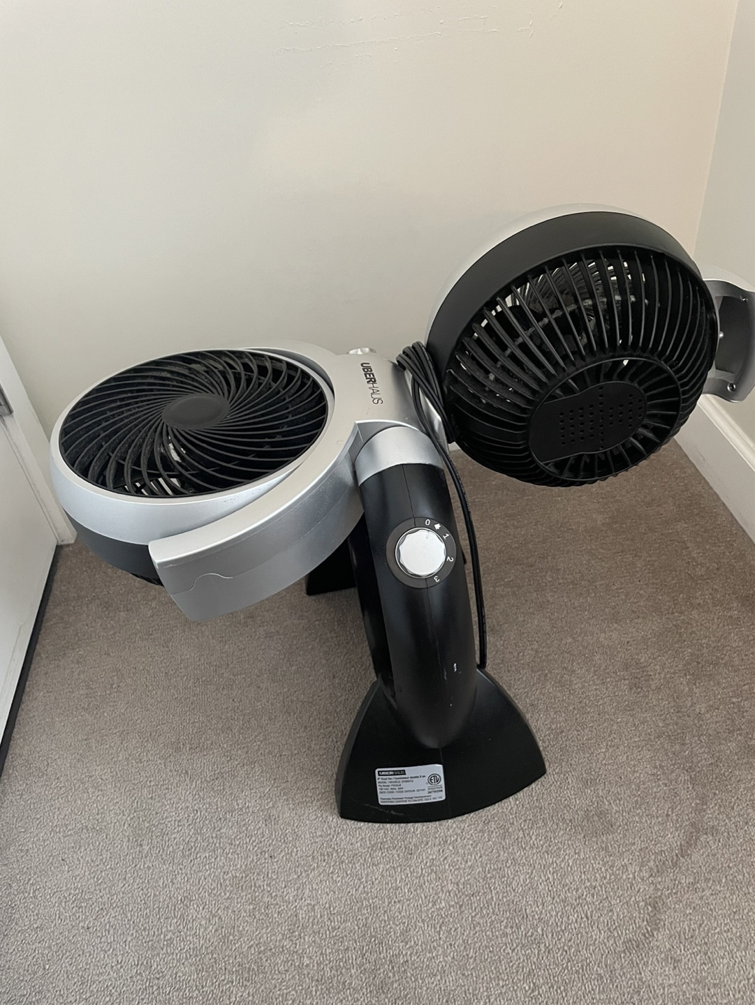 Uberhaus Dual 9” Fan - photo 2