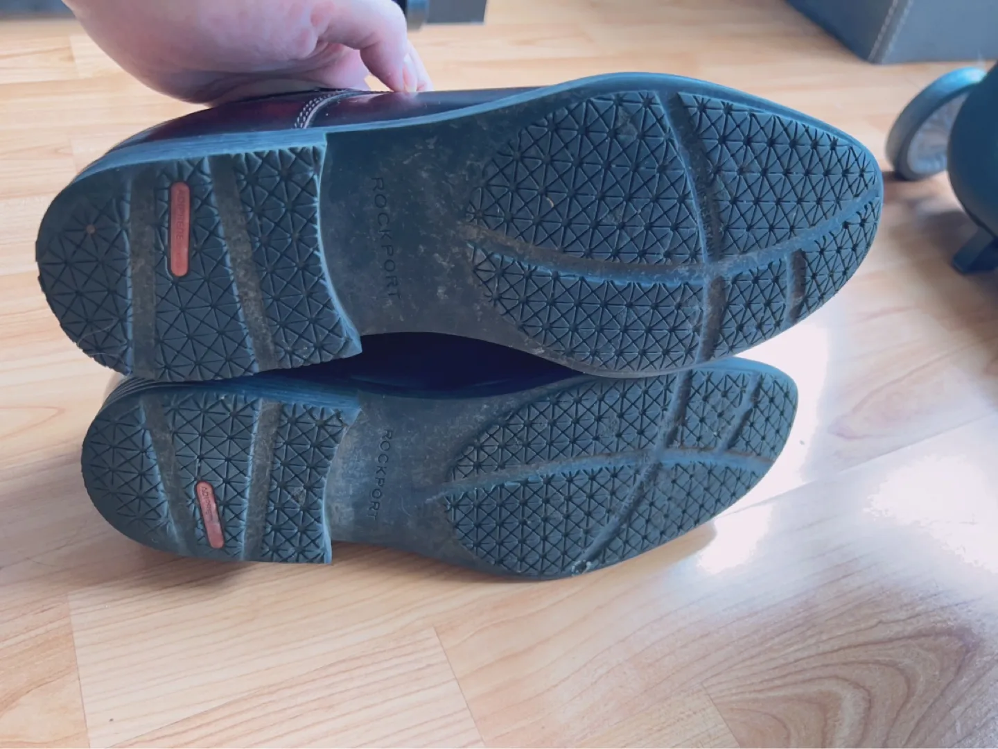 Men's Rockport Brown Leather Dress Shoes image indicator(4)