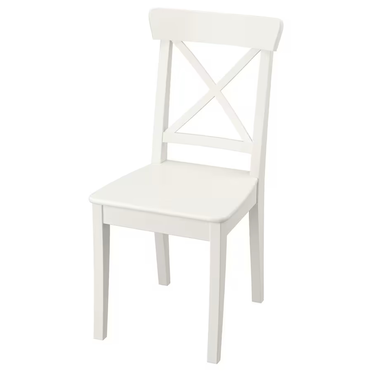 IKEA White Wooden 2 Chair