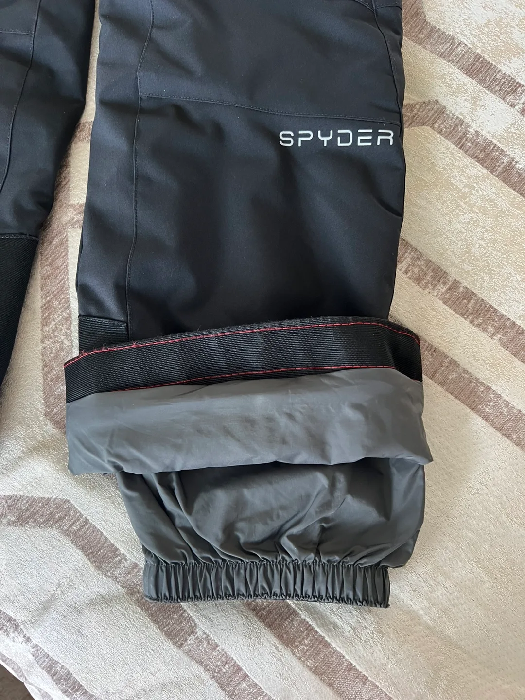 Spyder girl' s Size 8 Black Snow Pants image indicator(4)