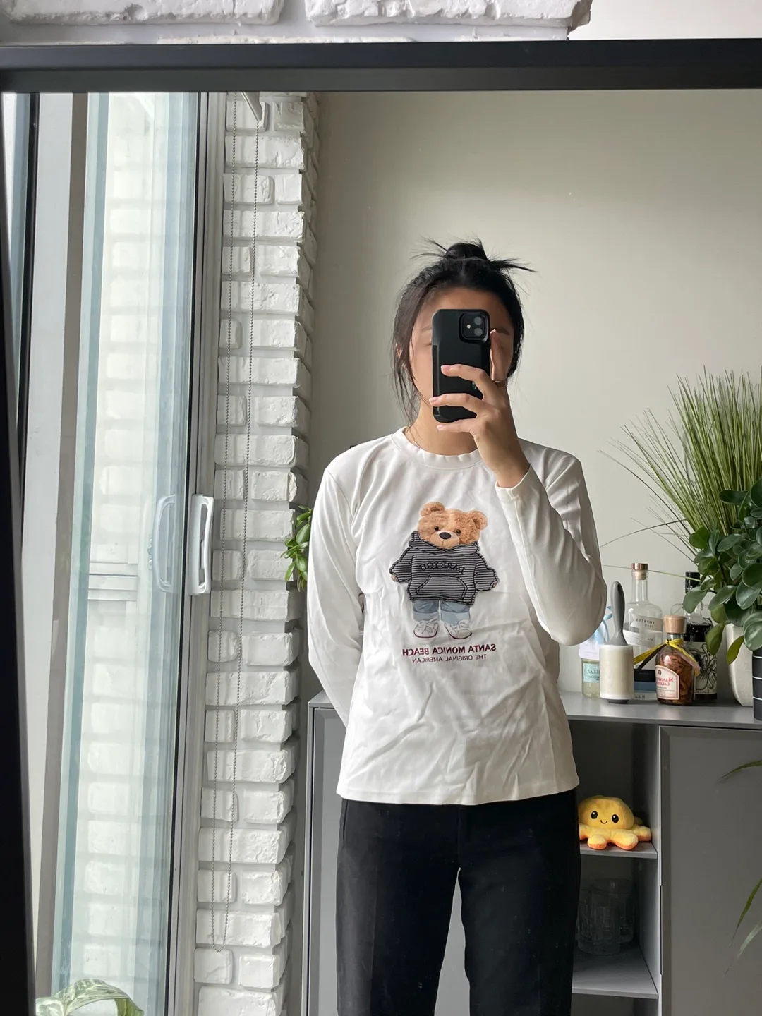Bear Long Sleeve Shirt 💚 thumbnail