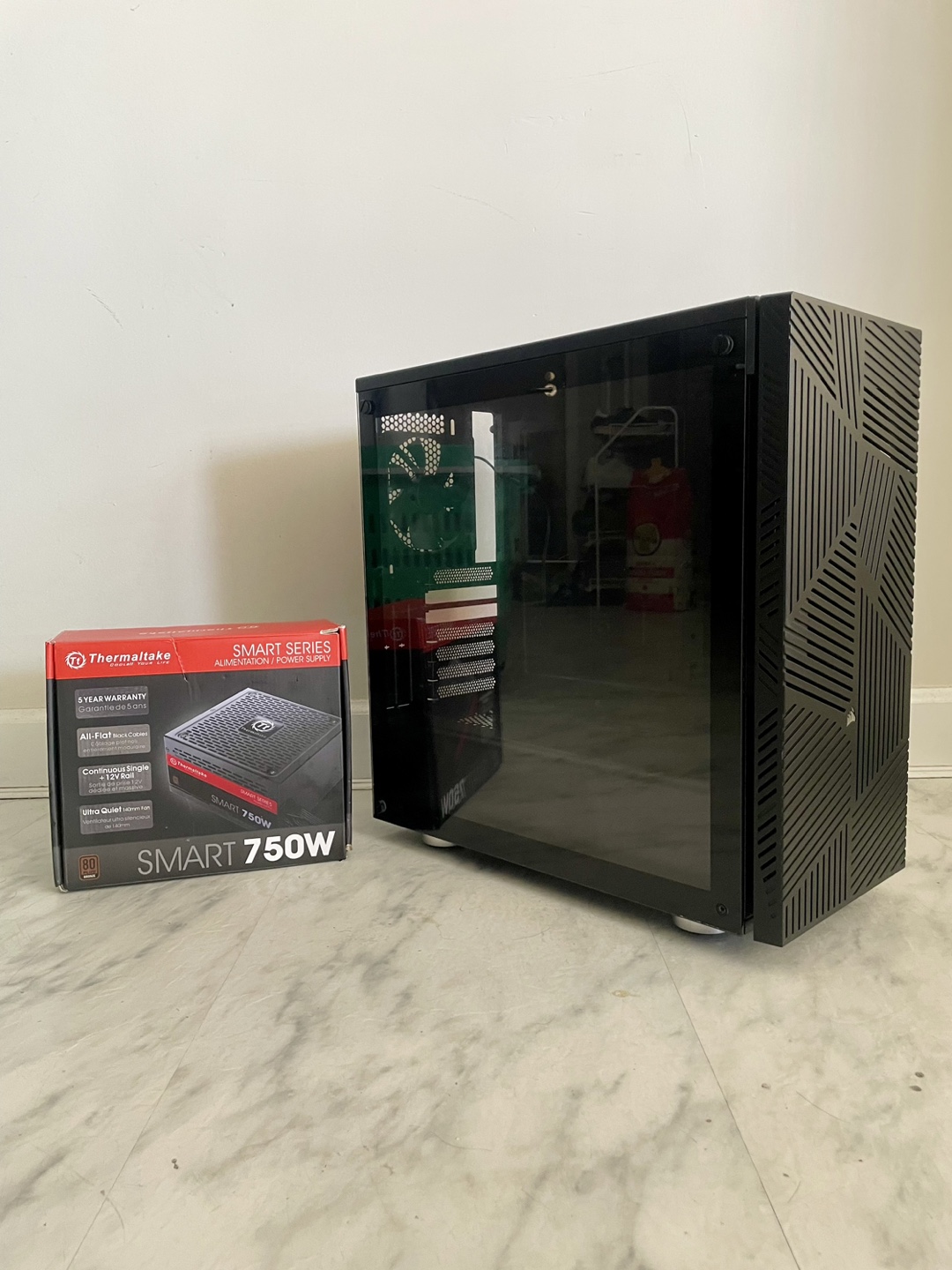 Corsair 275R Airflow + 750W PSU