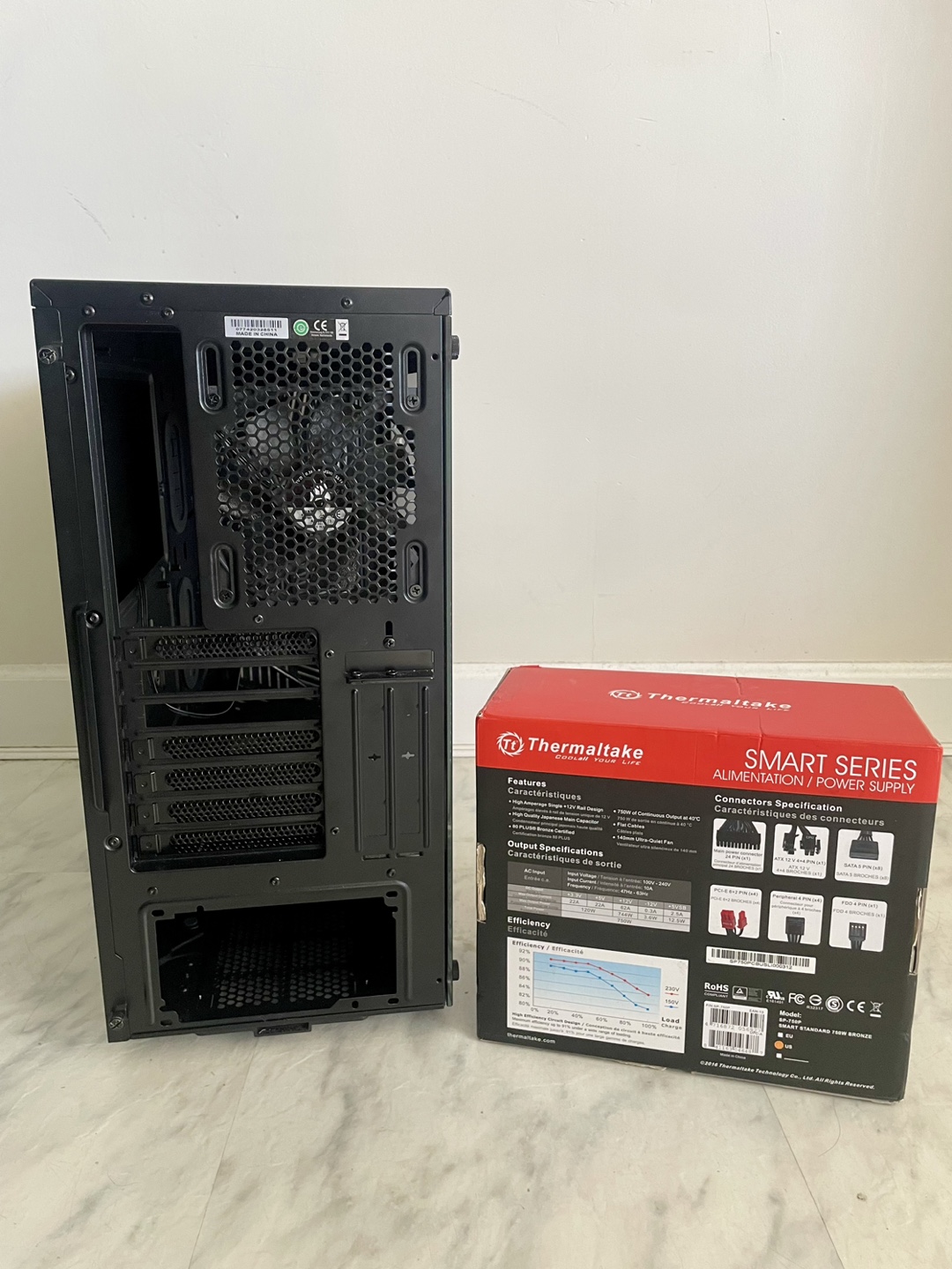 Corsair 275R Airflow + 750W PSU - photo 2