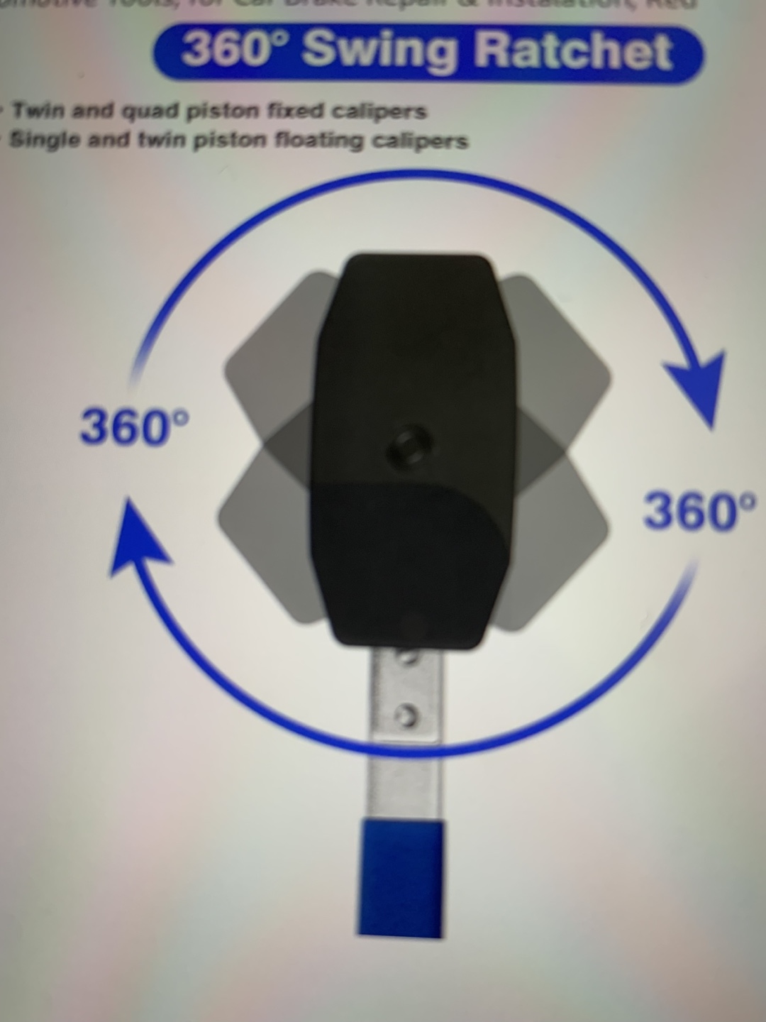 360° Swing Ratchet Caliper Tool - photo 4