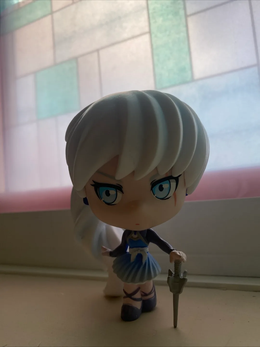 Weiss Schnee RWBY Chibi Figure thumbnail
