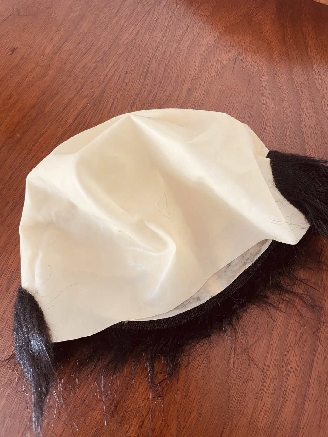 💚Party Joke Bald Head Wig - photo 2