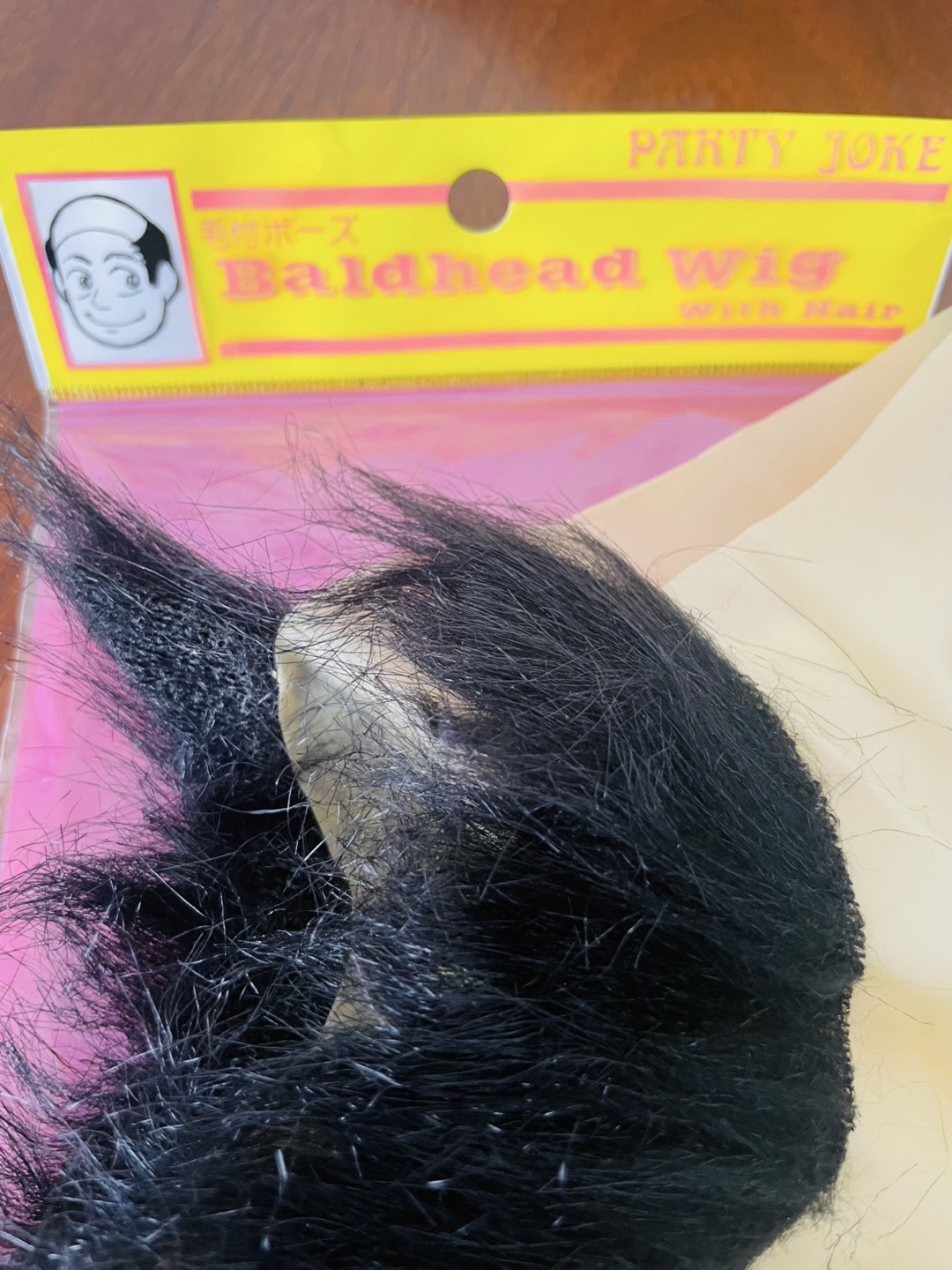 💚Party Joke Bald Head Wig