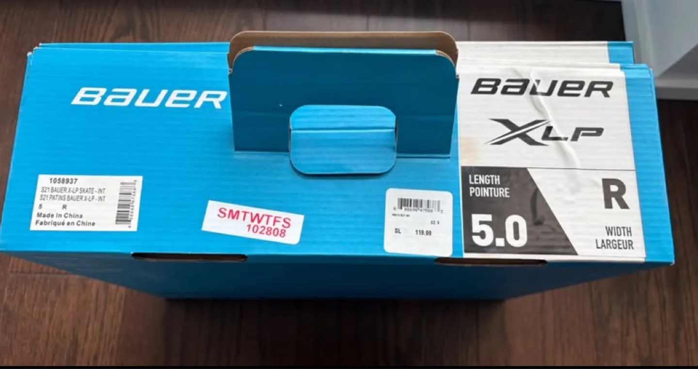 Bauer Kids X-LP Intermediate Hockey Skate ~ Size 5 image indicator(2)