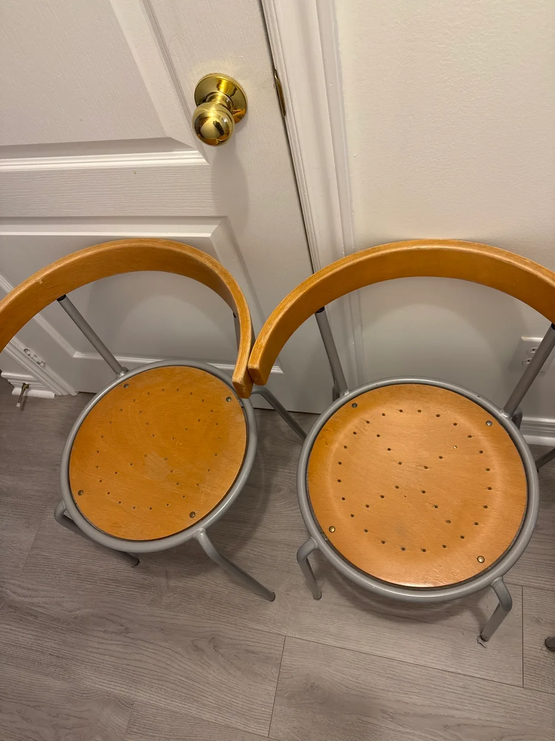 1990's Vintage IKEA "Korpo" Chairs Designed By Lars Norinder 💚 image indicator(5)