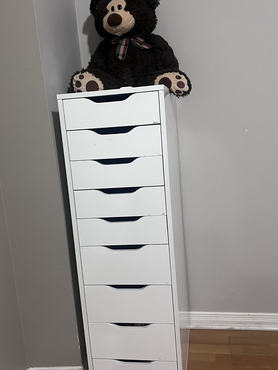 White 9-Drawer Dresser/Organizer