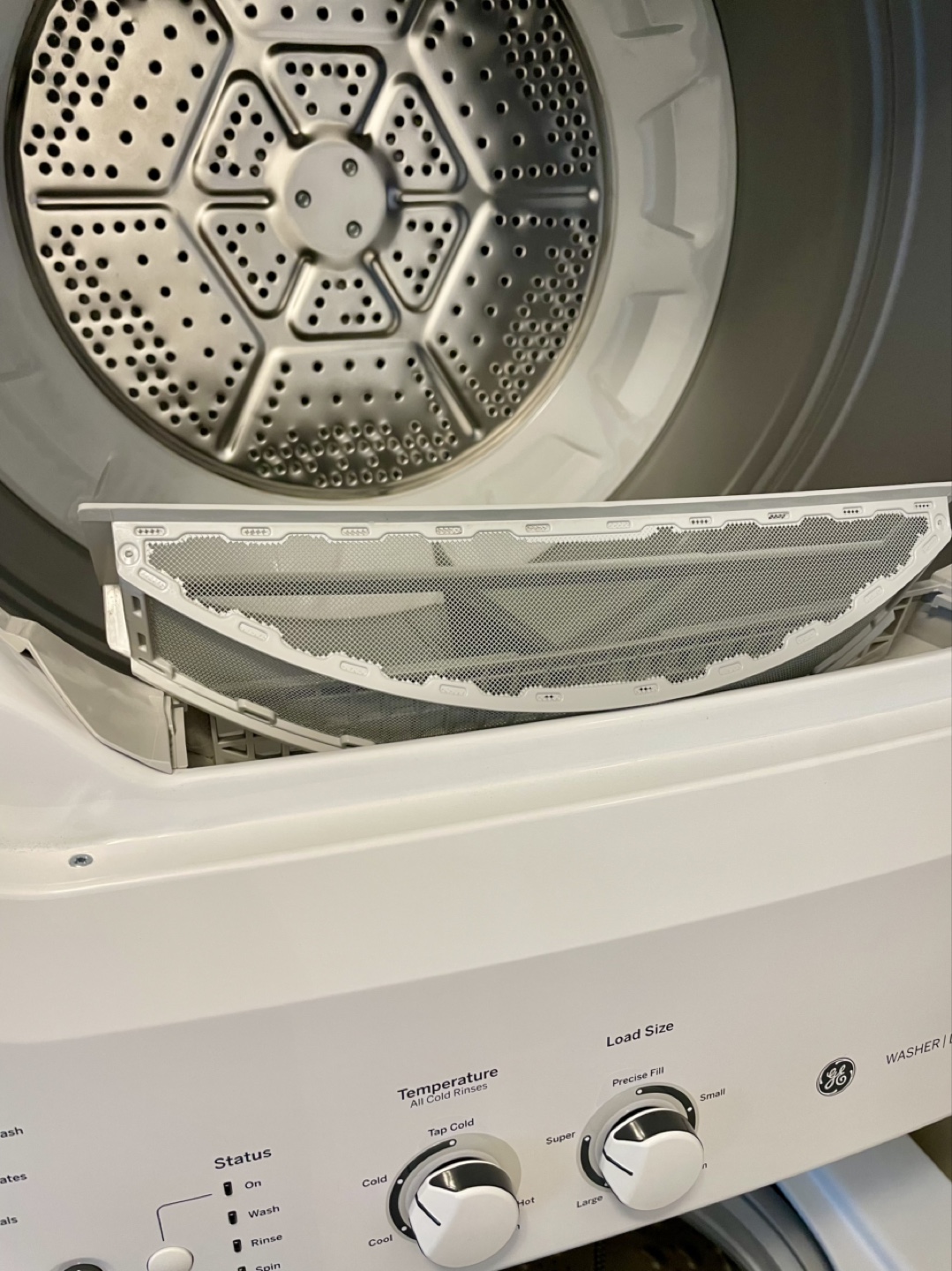 GE Stackable Washer and Dryer - photo 5