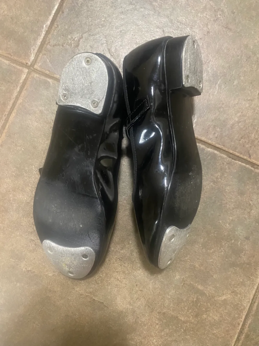 Used Tap Shoes -Girls 💚 image indicator(4)