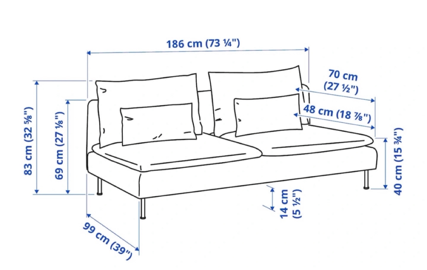 Moving out sale :IKEA Soderhamn Sofa - photo 5