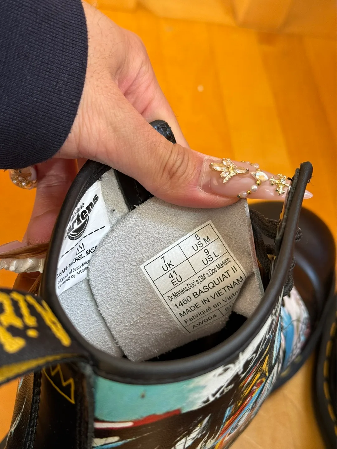 Dr. Martens 1460 x Jean-Michel Basquiat Boots image indicator(7)