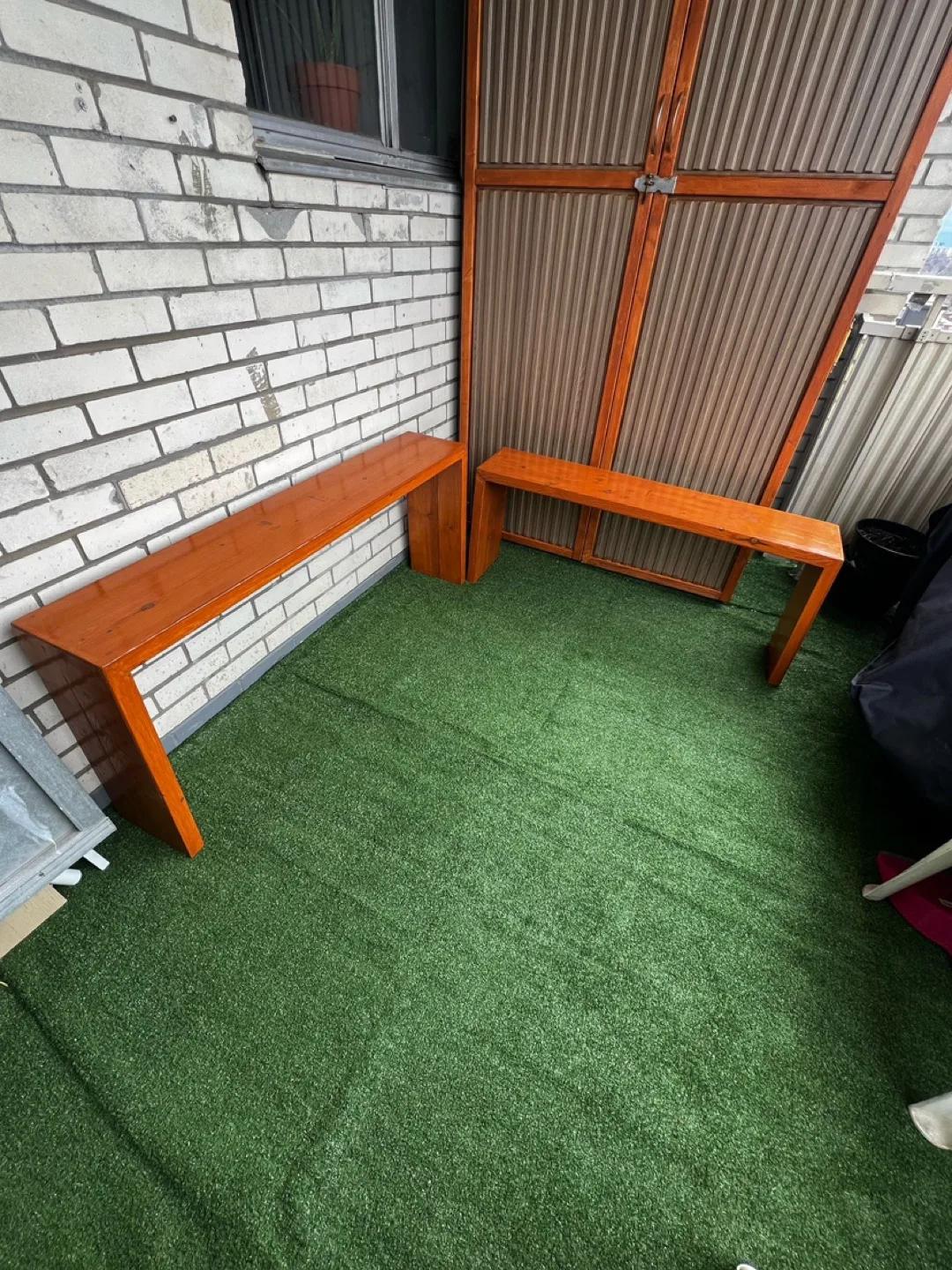 Pair of Wooden Console Tables image indicator(3)