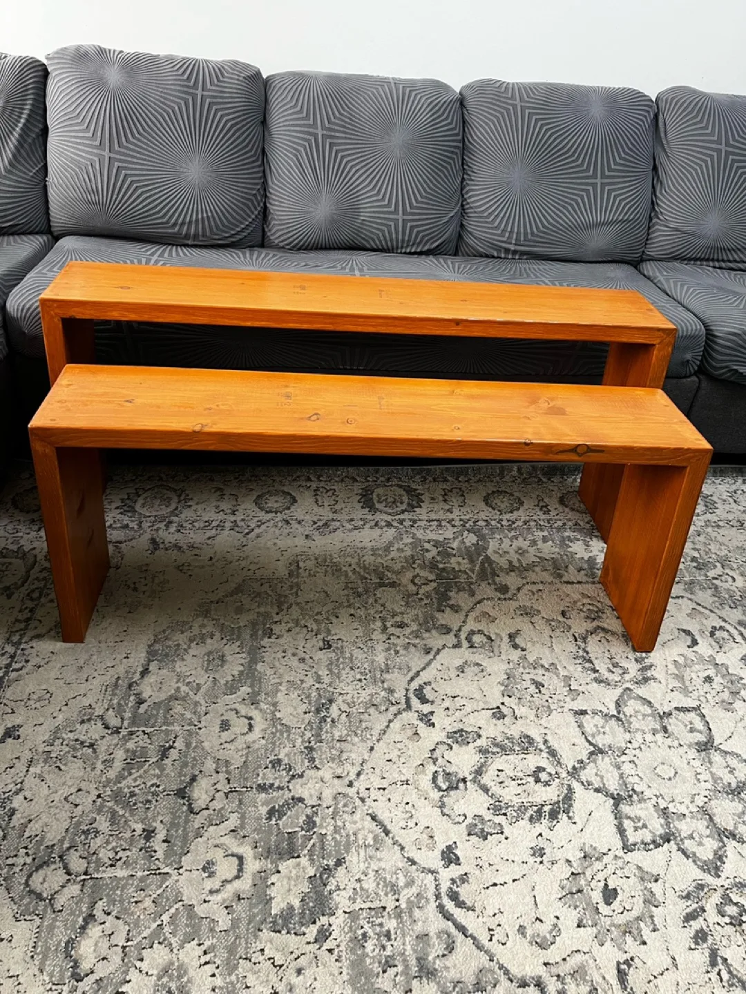 Pair of Wooden Console Tables image indicator(8)