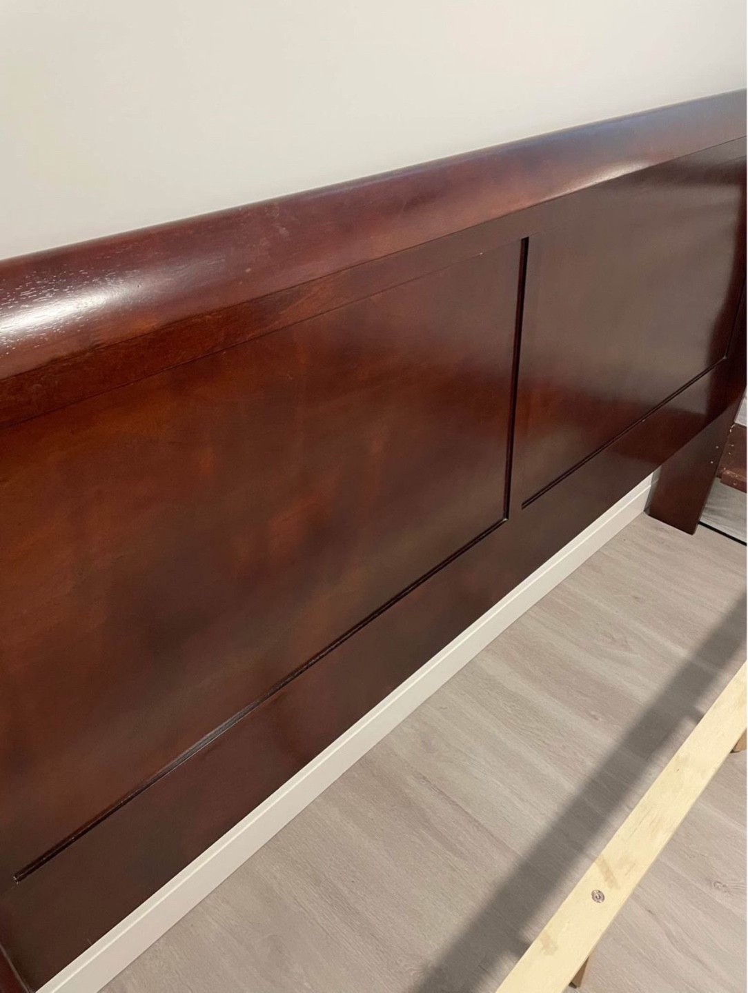 King Sleigh Bed Frame - photo 2