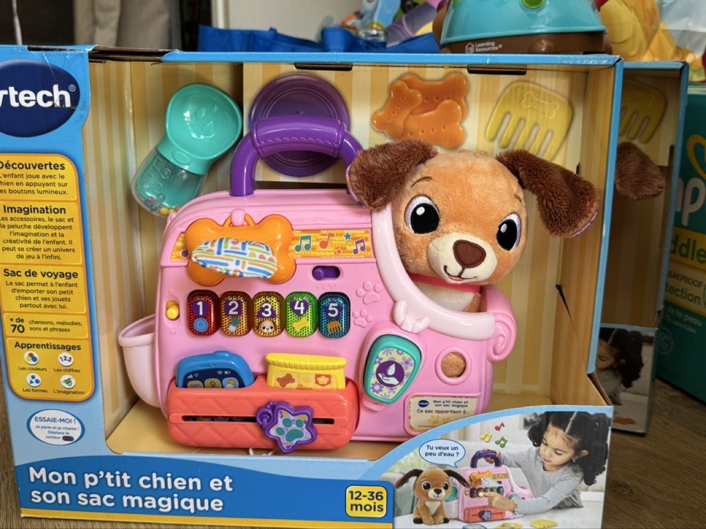 VTech Cutie Paws Puppy Carrier (French Version)