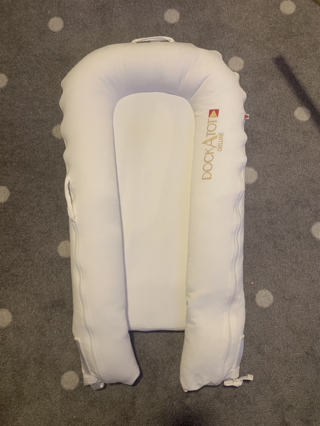 DockATot Deluxe Baby Nest - White - photo 3