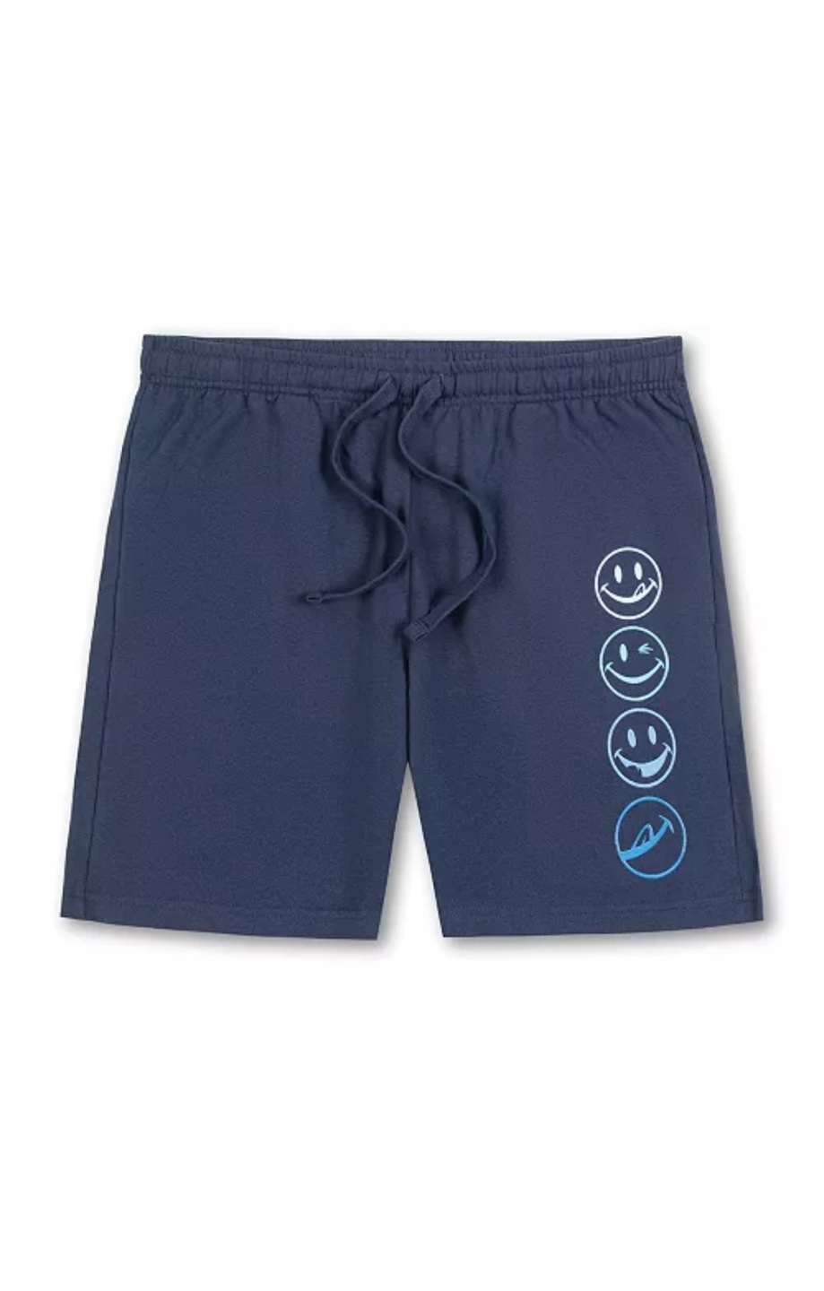Joe Boxer Men's French Terry Shorts, Size Medium, Navy Blue