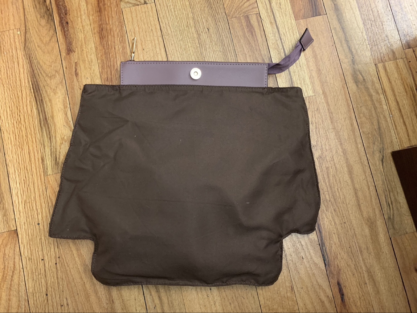 Gorgeous Mauve Tote Bag with Detachable Pouch - photo 3