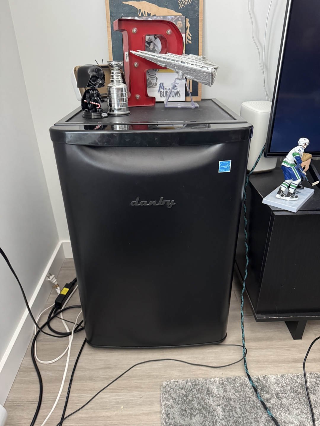 Darby Mini Fridge - Black