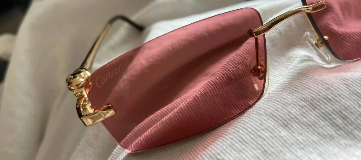 ‼️Cartier Rectangular Frame Sunglasses image indicator(3)